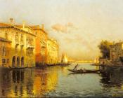 马克阿尔定 - A Venetian Canal